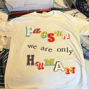 PacSun White Graphic T-Shirt